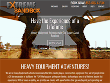 Tablet Screenshot of extremesandbox.com